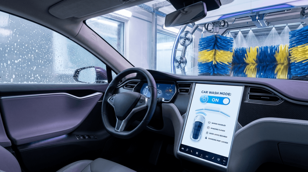 How to Enable Car Wash Mode