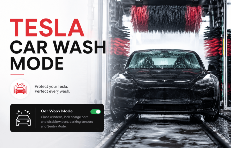 Tesla Car Wash mode