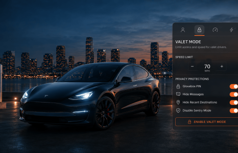 Tesla Valet Mode