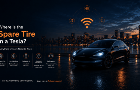 Where Is the Spare Tire in a Tesla