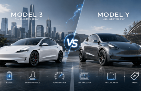 Tesla Model 3 vs Model Y Comparison