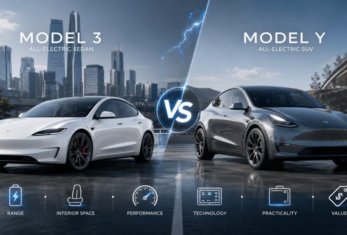 Tesla Model 3 vs Model Y Comparison