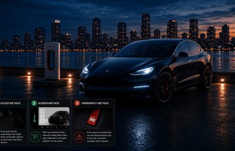 How to Put a Tesla in Neutral