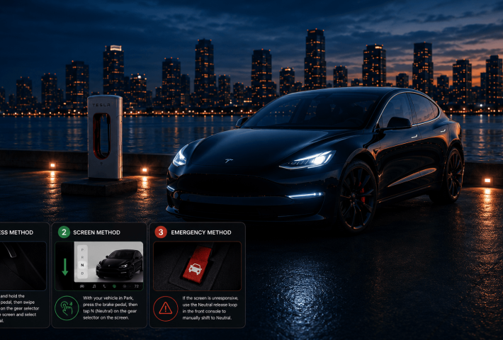How to Put a Tesla in Neutral