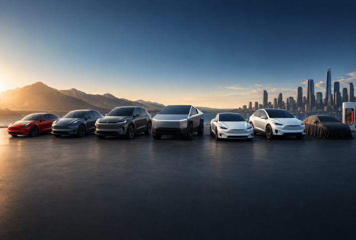 Tesla North American Lineup