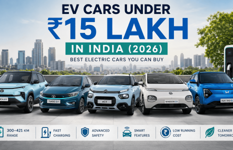 EV Cars Under 15 Lakhs in India