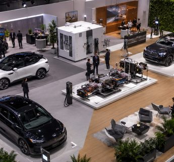 automotive and EV exhibition space planning